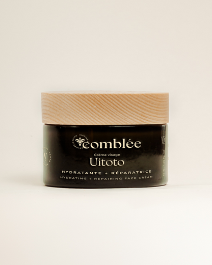crème peau déshydratée Uitoto / crème apaisante visage Comblée / crème
réparatrice barrière cutanée