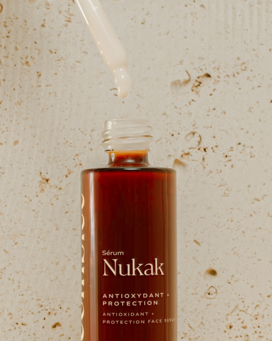 sérum bonne mine Nukak / alternative naturelle au rétinol / sérum
éclat peau sensible